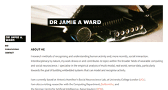 Desktop Screenshot of jamieward.net